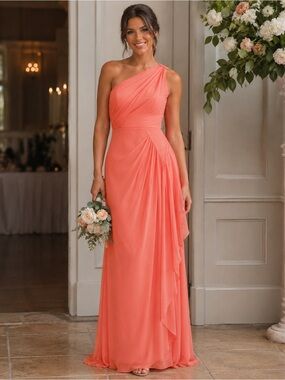 brown beach dress Isolde M / Woven Asymmetrical neckline Sleeveless open back bridesmaid dresses Casual Wedding Outfit for Colour:DARK BROWN